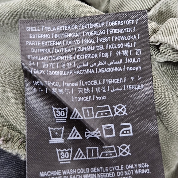 Guess Olive Green Lycocell Jogger Pants Size‎ Large Women's - Picture 7 of 10